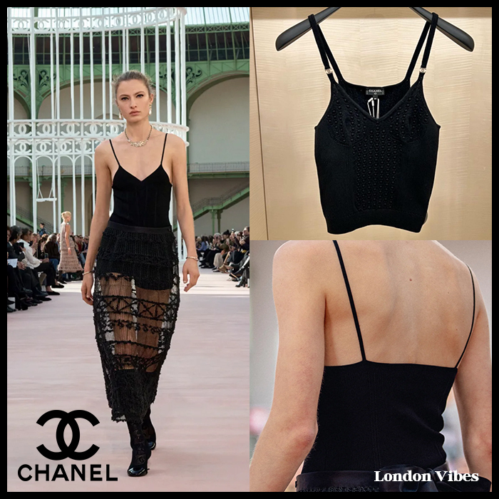 CHANEL アイボリー キャミソール サイズ40 CHANEL - シャネル