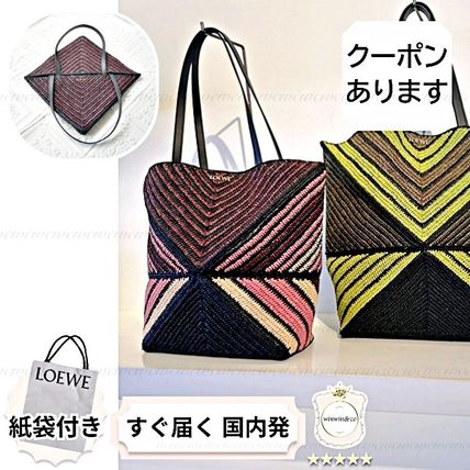 ストライプ LOEWE(ロエベ) トートバッグ(レディース) - ブランド通販の