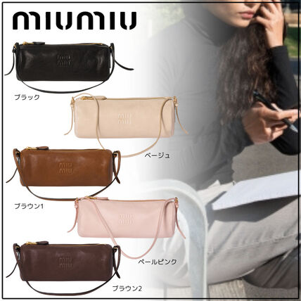 Mar ベージュ系 MiuMiu(ミュウミュウ) ショルダーバッグ・ポシェット