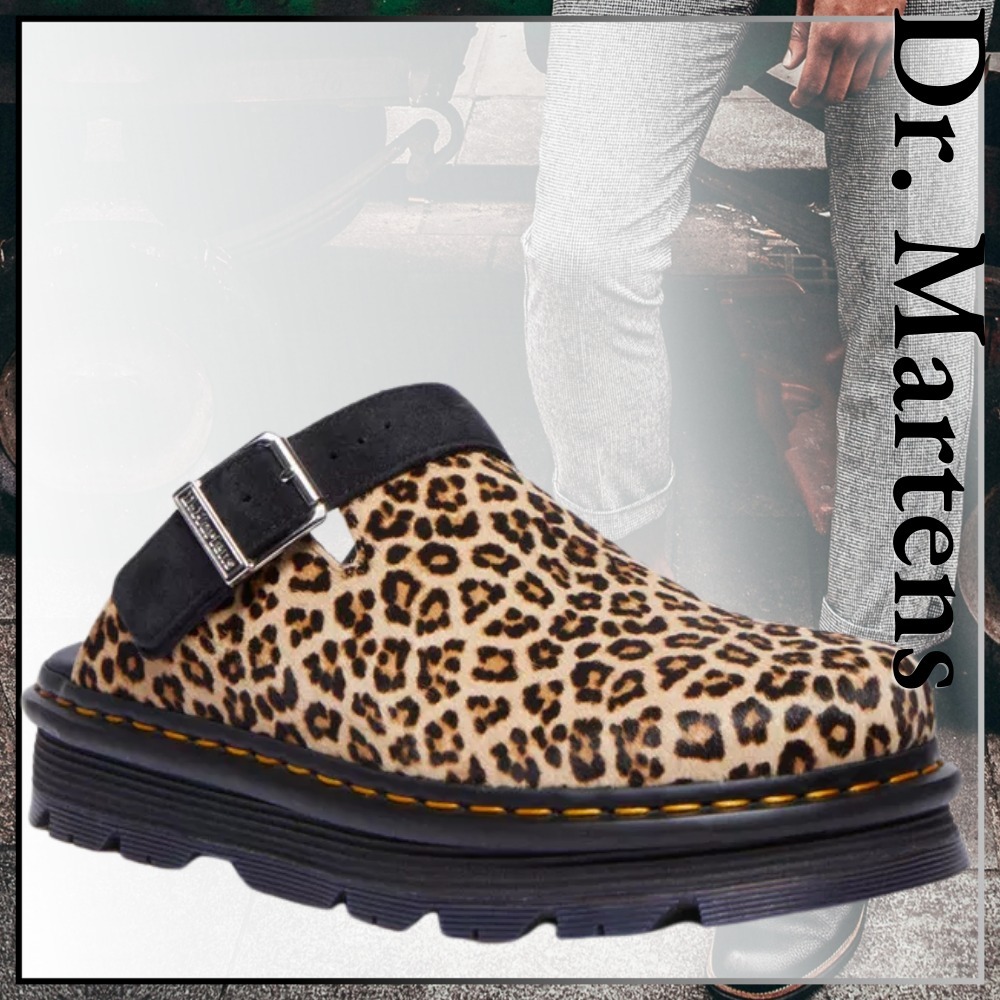 コーデのアクセントに!! Dr.Martens ZEBZAG レオパード ミュール (Dr