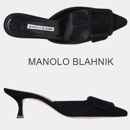 Manolo Blahnik(マノロブラニク) サンダル・ミュール(レディース