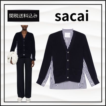 sacai(サカイ) カーディガン(レディース) - ブランド通販のBUYMA