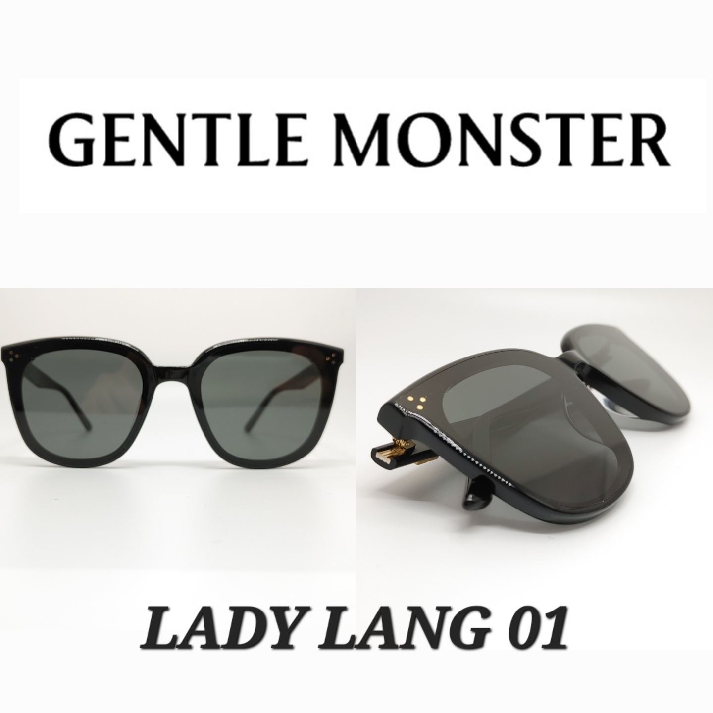 LADY LANG 01］プレミアムデザイン☆ユニセックス☆ (Gentle Monster
