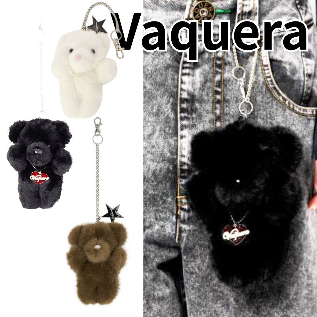 Vaquera】Teddy Bear キーチェーン 全2色 送関込 (Vaquera/バッグ