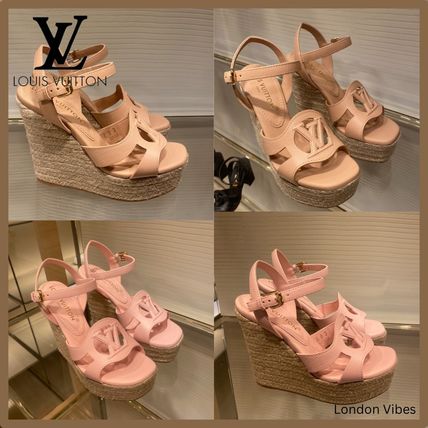 ピンク系 Louis Vuitton(ルイヴィトン) サンダル・ミュール(レディース