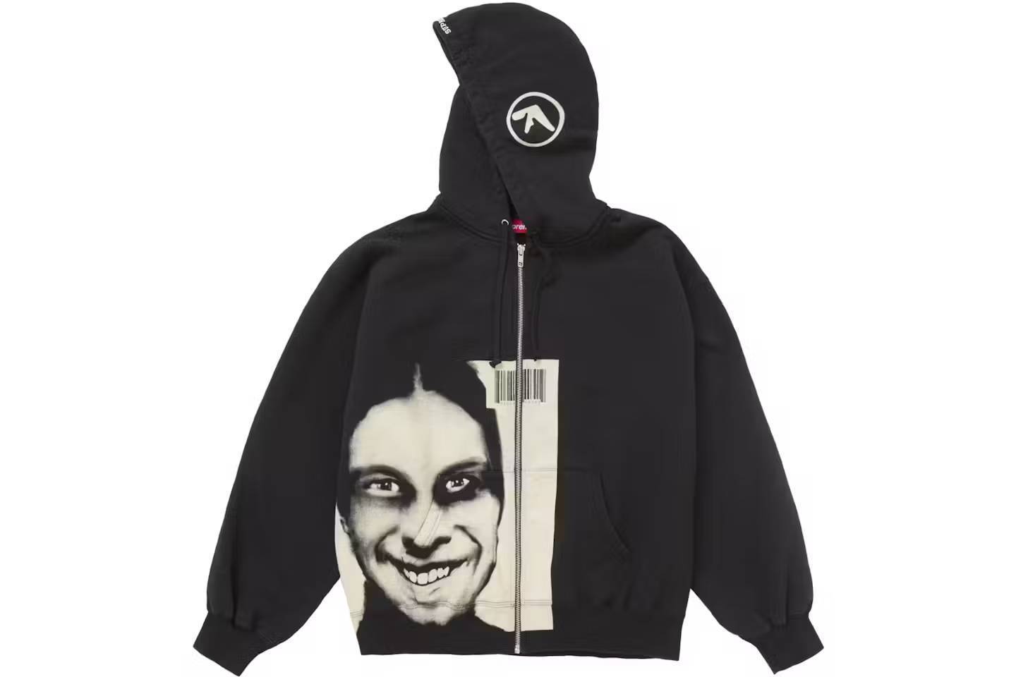 Supreme x Aphex Twin☆ジップアップフーディ☆Zip Up Hooded (Supreme