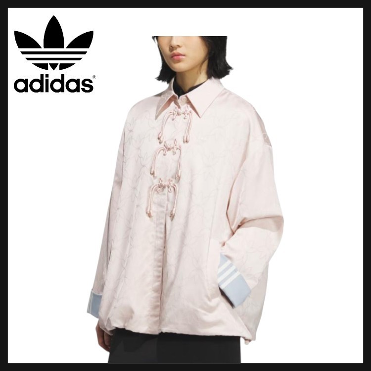 ☆人気☆ Adidas 新春 チャイニーズ シャツ ジャケット (adidas
