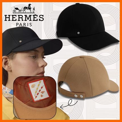 ベージュ系 HERMES(エルメス) キャップ(レディース) - ブランド通販のBUYMA