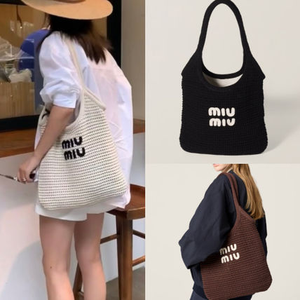 MiuMiu(ミュウミュウ) トートバッグ(レディース) - ブランド通販のBUYMA