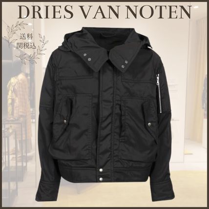 ナイロンジャケット ブラック（黒）系 Dries Van Noten(ドリス ヴァン