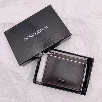 GIORGIO ARMANI(ジョルジオアルマーニ) カードケース・名刺入れ(メンズ