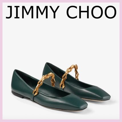 Jimmy Choo(ジミーチュウ) フラットシューズ(レディース) - ブランド