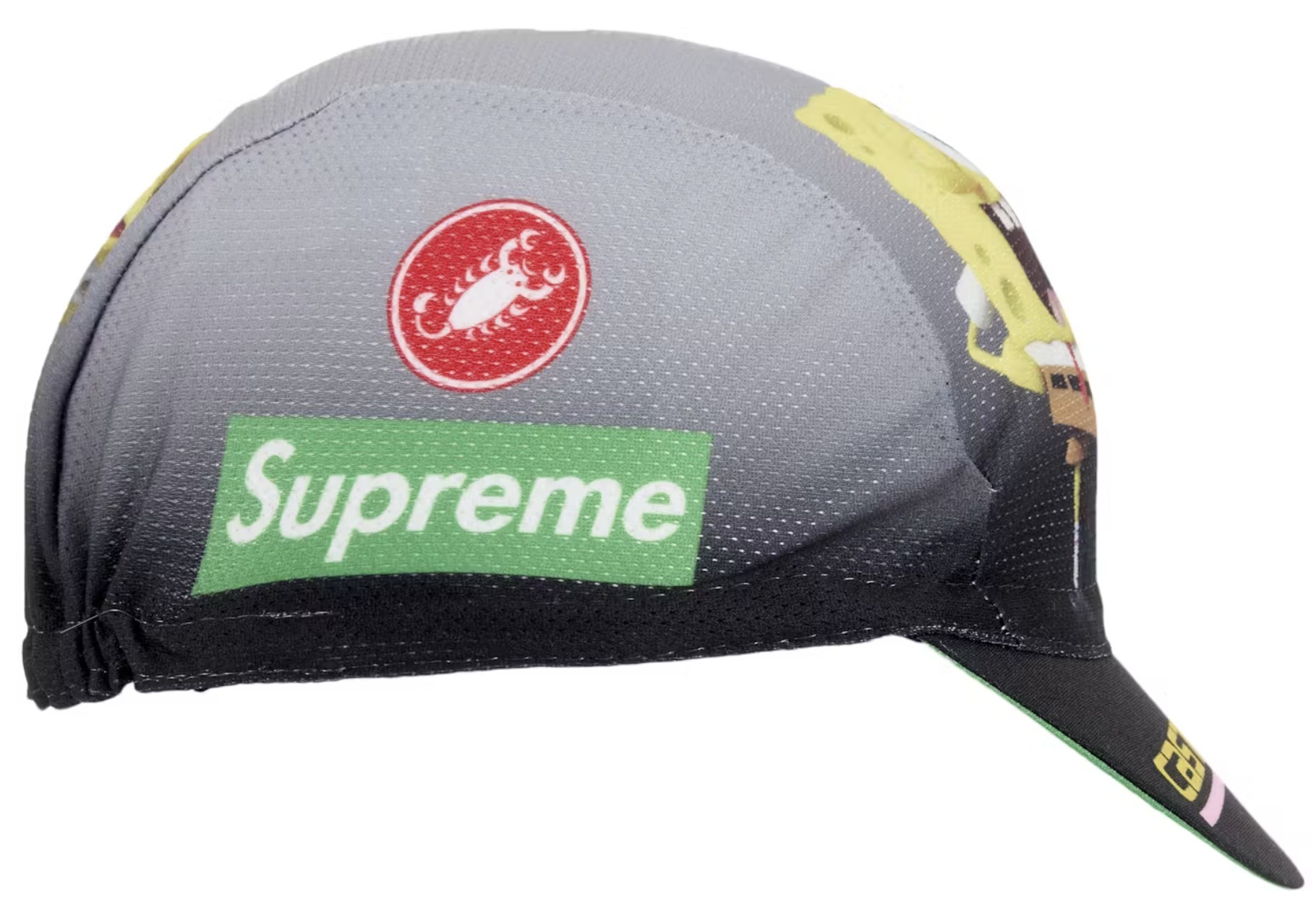 Supreme x スポンジボブ☆話題のコラボキャップ (Supreme/キャップ