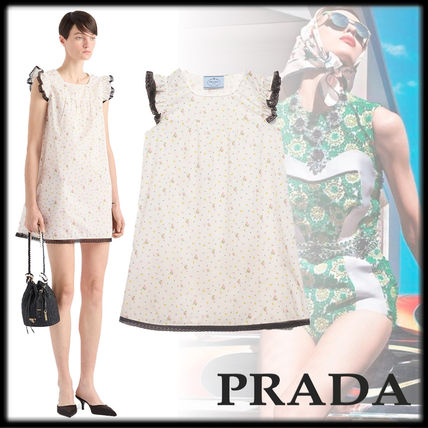 花柄 PRADA(プラダ) ワンピース・オールインワン(レディース