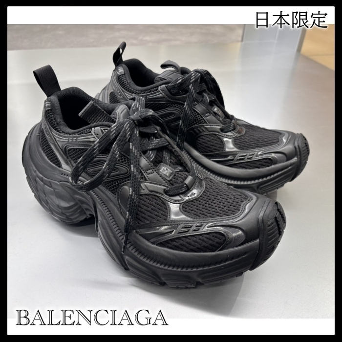 BALENCIAGA 国内買付 日本限定 6XL スニーカー オールブラック