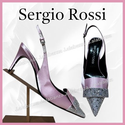 パンプス+ビジュー Sergio Rossi(セルジオロッシ) レディース