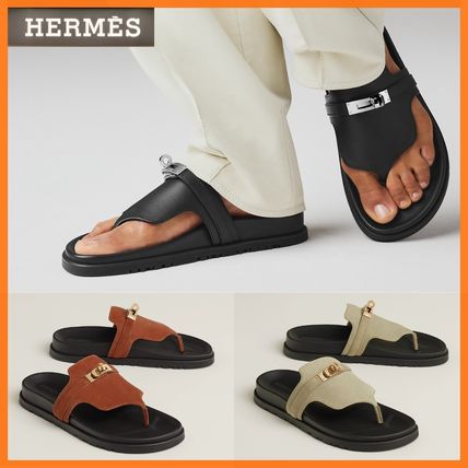 スリッパ HERMES(エルメス) サンダル・ミュール(レディース