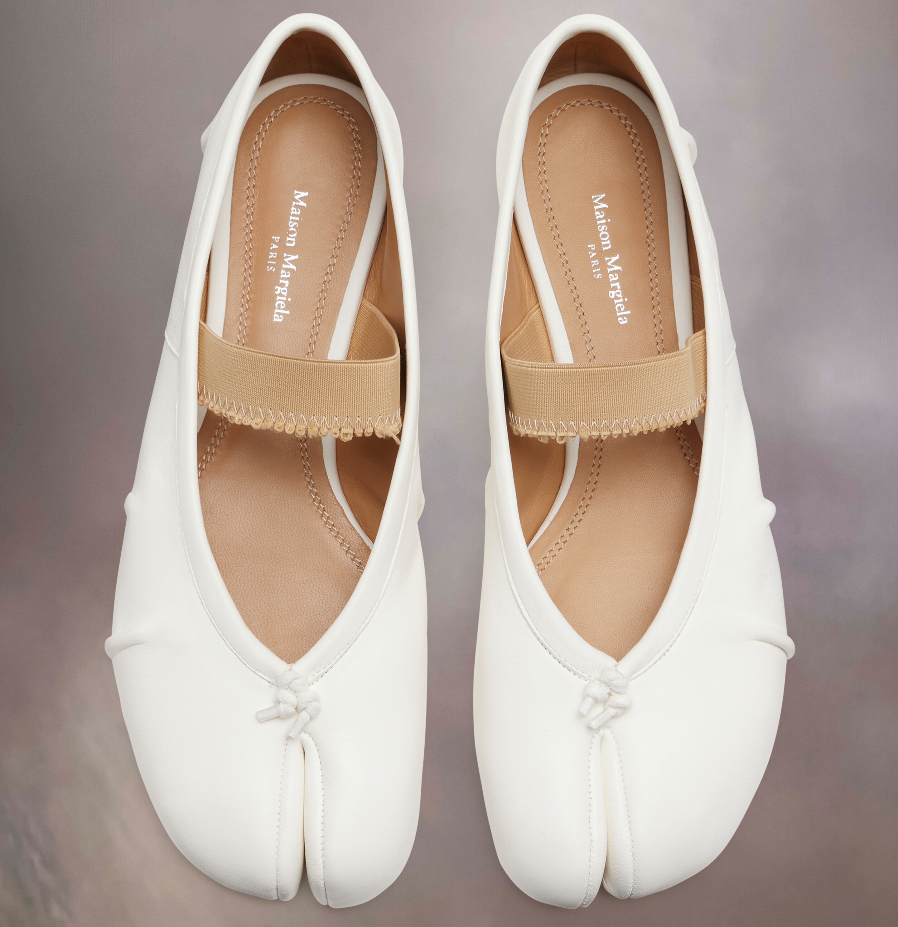 Maison Margiela 】 ゴムバンド付き足袋バレエフラット (Maison