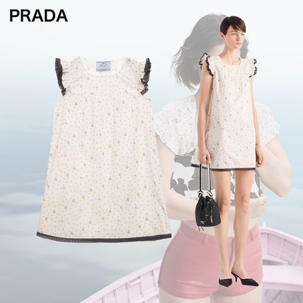 花柄 PRADA(プラダ) ワンピース・オールインワン(レディース