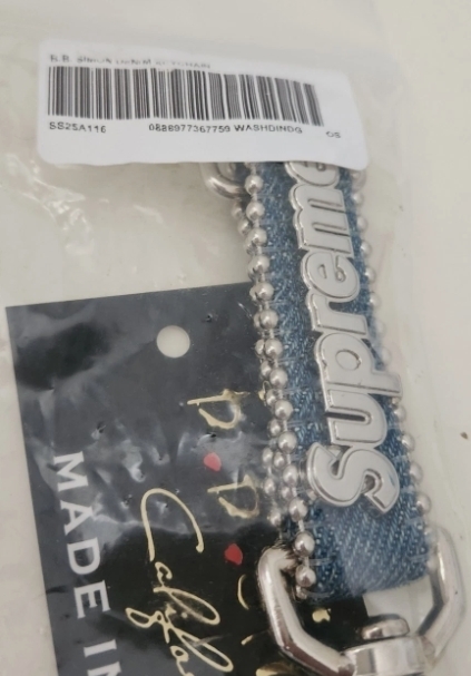 25SS Week14☆Supreme b.b. Simon Denim Keychain (Supreme/キーケース
