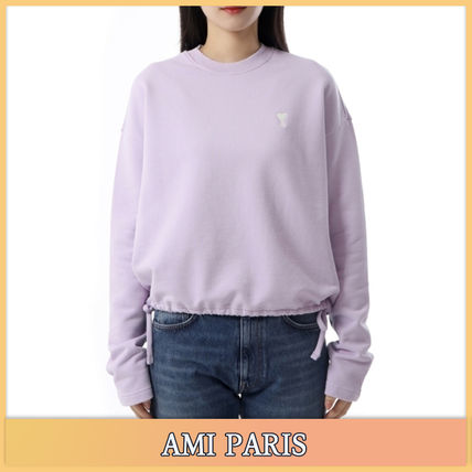 パープル（紫）系 AMI PARIS(アミ パリス) スウェット・トレーナー