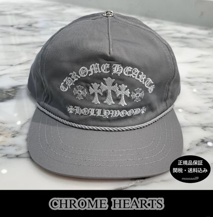 グレー（灰色）系 CHROME HEARTS(クロムハーツ) 帽子(メンズ