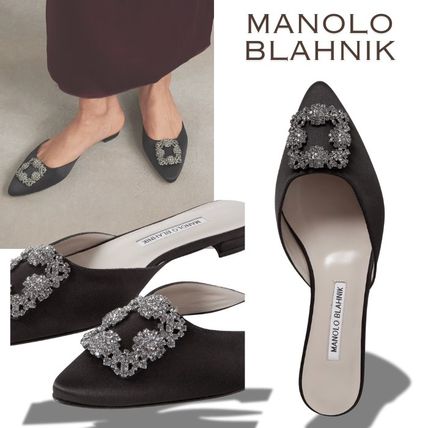 Manolo Blahnik Hangisi(マノロブラニク) サンダル・ミュール