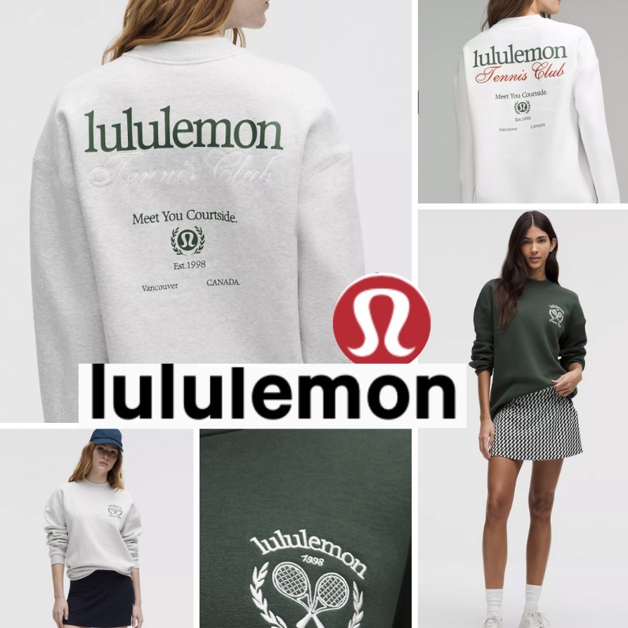 ルルレモン】 フリース プルオーバー テニスクラブ (lululemon