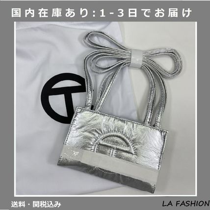 シルバー（銀色）系 Telfar(テルファー) ショルダーバッグ・ポシェット