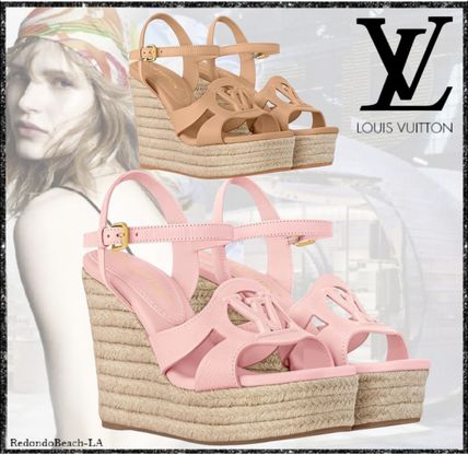 ピンク系 Louis Vuitton(ルイヴィトン) サンダル・ミュール(レディース