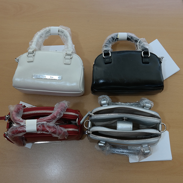 MATIN KIM】DOUBLE ZIPPER MINI CROSS BAG☆送料・関税込 (Matin Kim