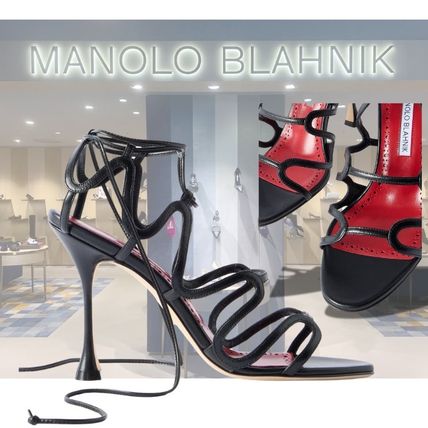 レースアップサンダル Manolo Blahnik(マノロブラニク) サンダル