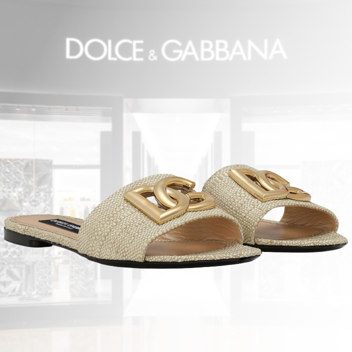 ドルチェ＆ガッバーナ D＆G サンダル シルバー 22〜22.5 箱付 2026年