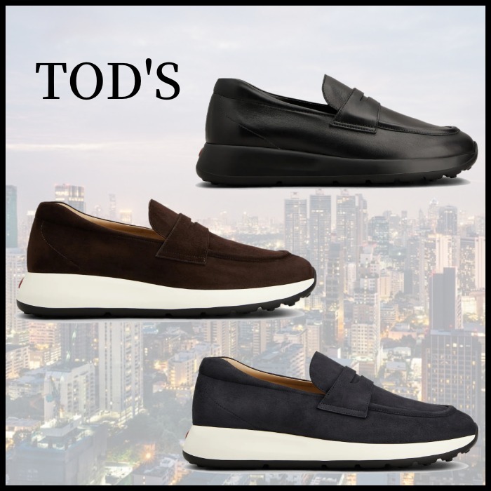 ◇TOD´S◇トッズ レッド ドット スポーティー ローファー (TOD'S