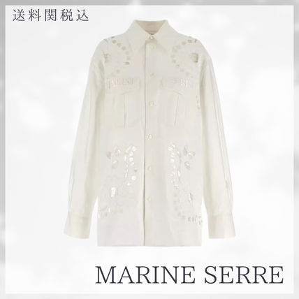 シースルー MARINE SERRE(マリーンセル) トップス(レディース