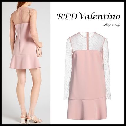 ピンク ONEPIECE(ワンピース) RED VALENTINO(レッドヴァレンティノ