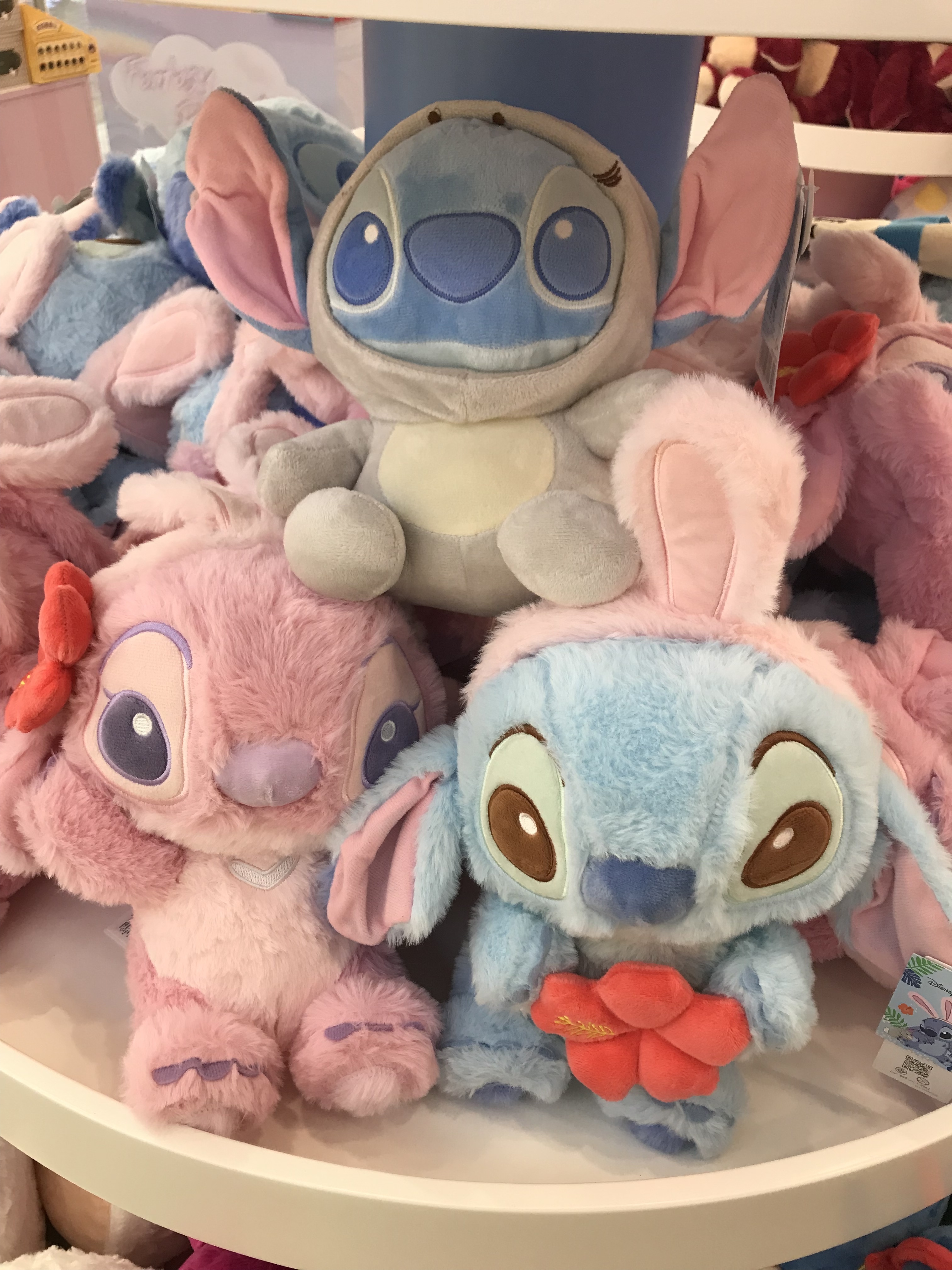 Disney スティッチ エンジェル タイ限定 海外 ぬいぐるみ (Disney