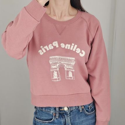 ピンク CELINE(セリーヌ) スウェット・トレーナー(レディース) - 海外