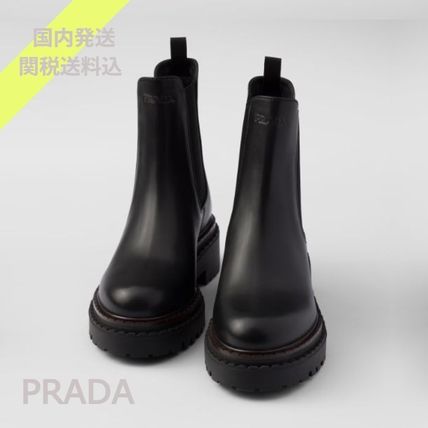 PRADA(プラダ) suade(スエード) ブーツ(レディース) - ブランド通販のBUYMA