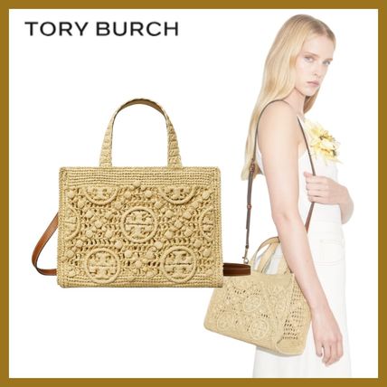 ラフィア Tory Burch(トリーバーチ) バッグ・カバン(レディース