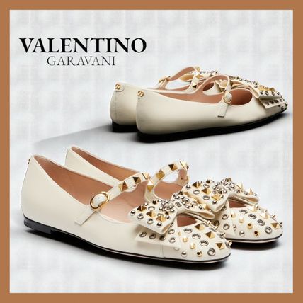 スタッズ VALENTINO(ヴァレンティノ) フラットシューズ(レディース