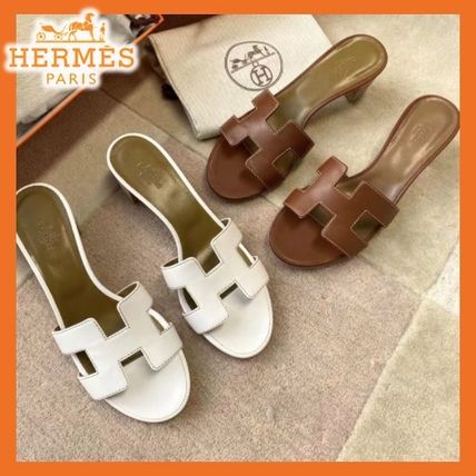 ゴールド（金色）系 HERMES Oasis(エルメス オアジス) サンダル