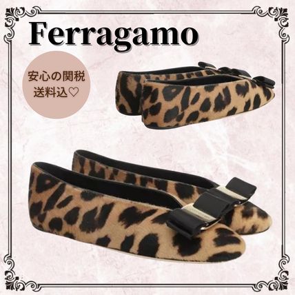 レオパード（ヒョウ柄） FERRAGAMO(フェラガモ) 靴・シューズ
