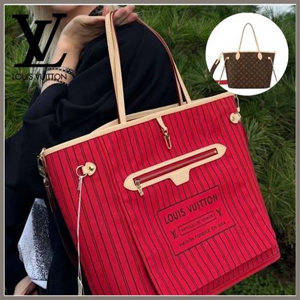 レッド（赤）系 Louis Vuitton MONOGRAM(ルイヴィトン モノグラム