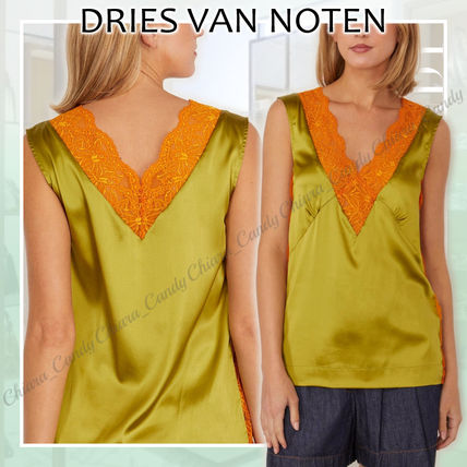 ドリスヴァンノッテン シルクプリントキャミソール ドリスヴァン