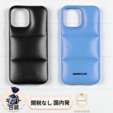 ブルー（青）系 MONCLER(モンクレール) スマホケース・テック