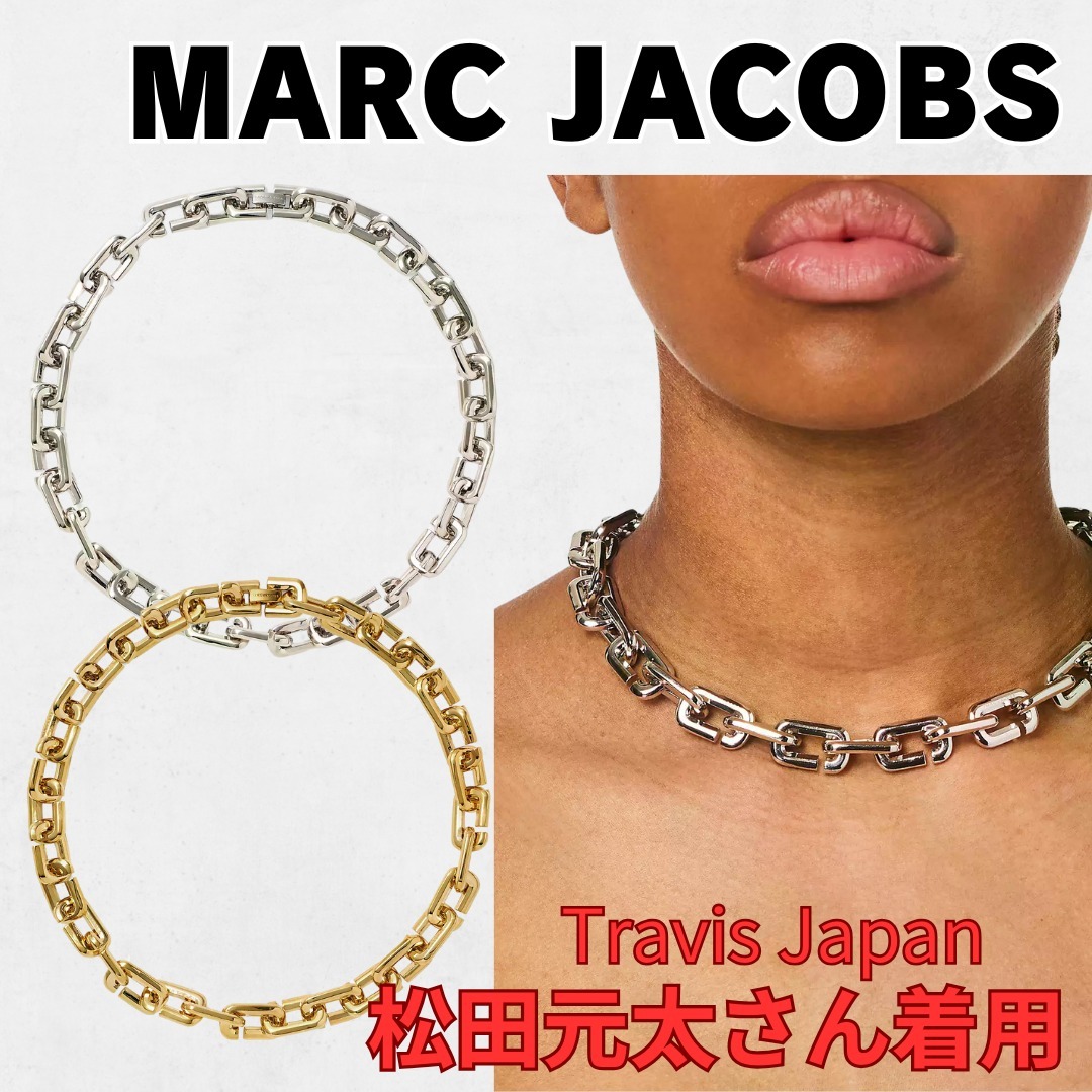 MARC JACOBS】佐藤健さん着用 The J Marc ネックレス 全2色 (MARC