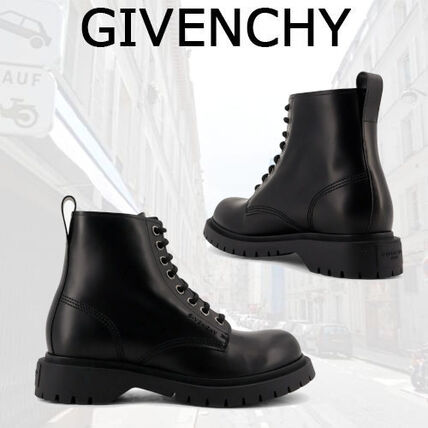 Givenchy レザーレースアップブーツ EUR40サイズ Givenchy レザー