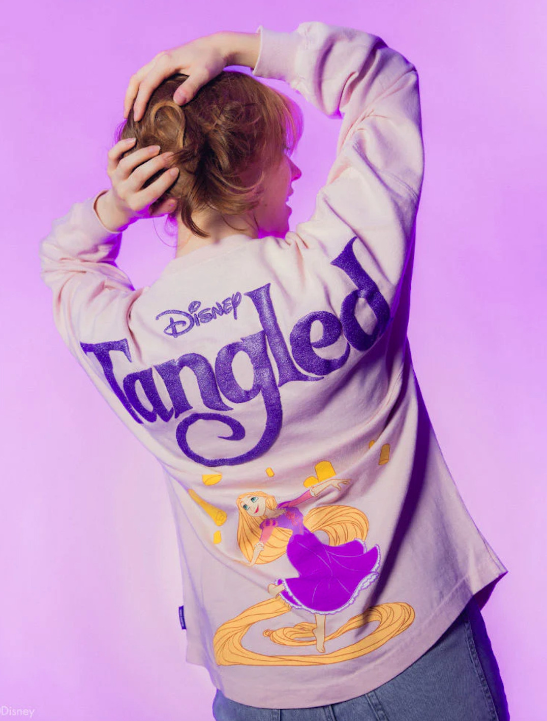 Disney】塔の上のラプンツェル 男女兼用 スピリットジャージー (SPIRIT