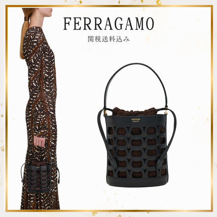 FERRAGAMO(フェラガモ) かごバッグ(レディース) - ブランド通販のBUYMA